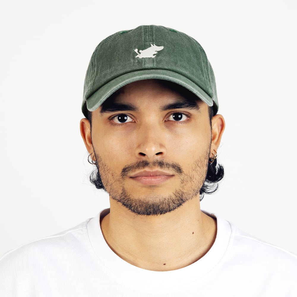 Moomintroll Running Classics Adults Cap Green - The Official Moomin Shop