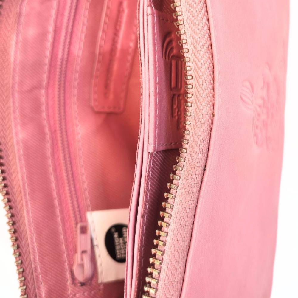 Little My Leather Purse Fuchsia - The Official Moomin Shop