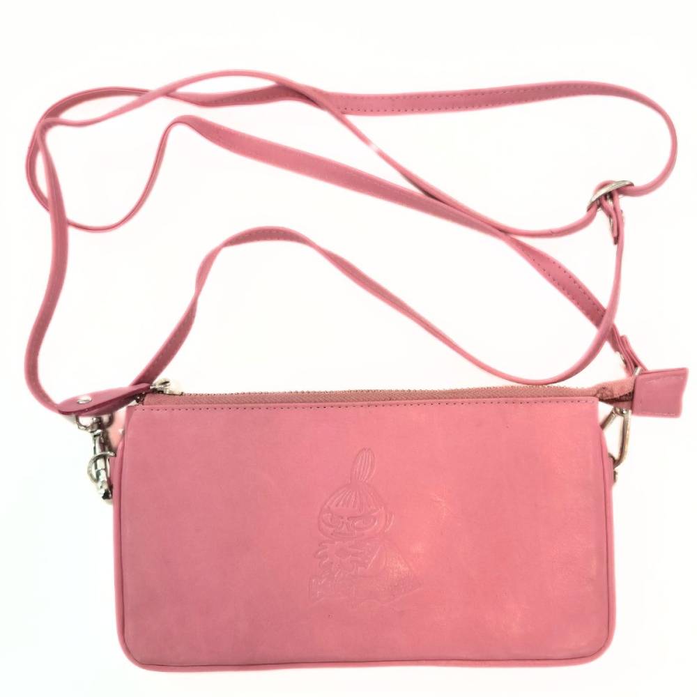 Little My Leather Purse Fuchsia - The Official Moomin Shop