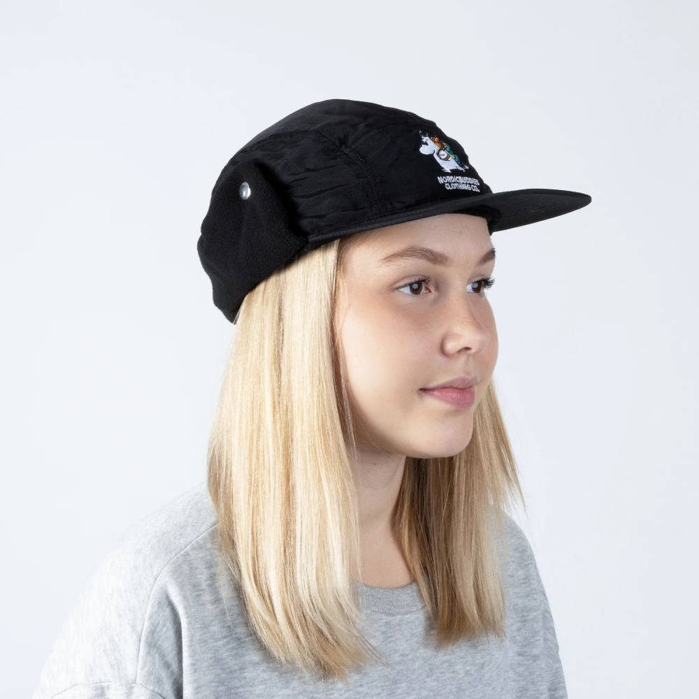 Moomintroll Winter Cap Black - Nordicbuddies - The Official Moomin Shop