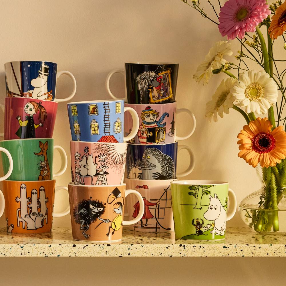 The Groke Mug 0,3L Darkblue - The Official Moomin Shop