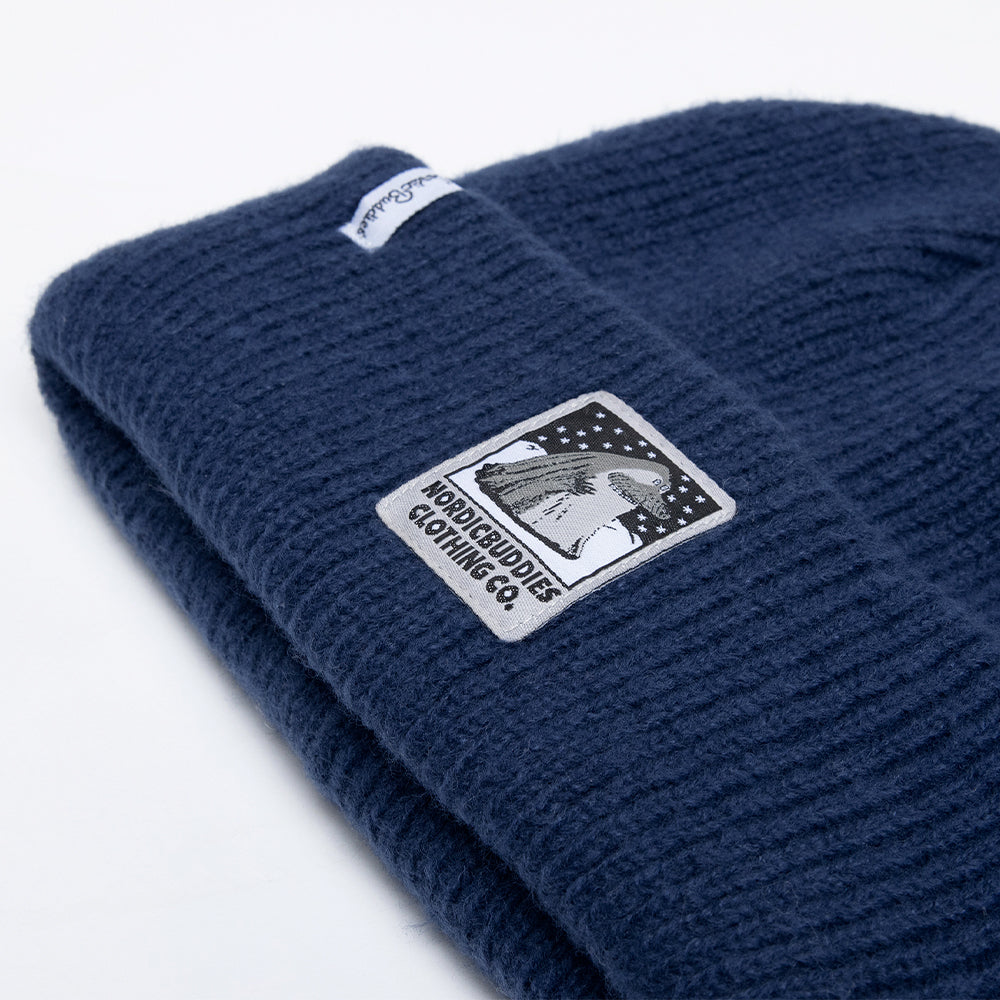 The Groke Beanie Adults Darkblue - Nordicbuddies - The Official Moomin Shop