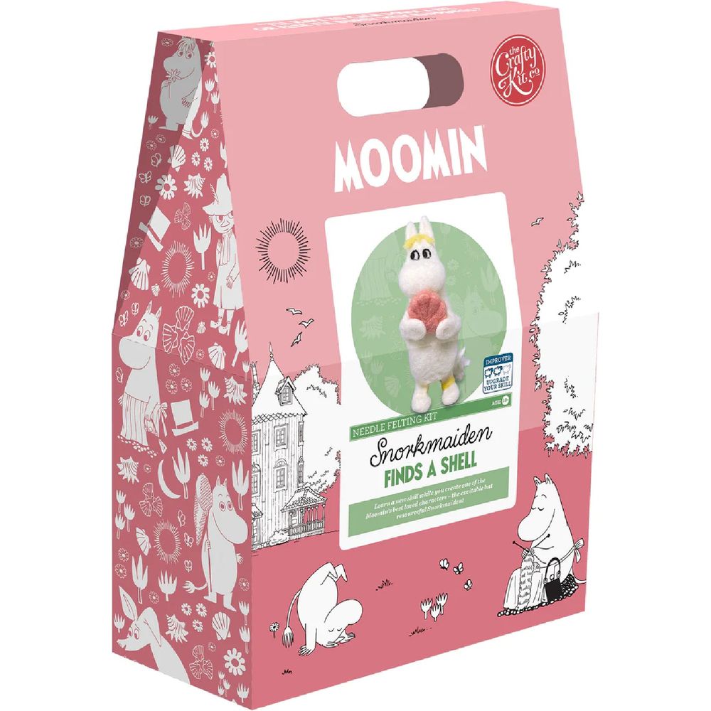 Snorkmaiden Shell Needle Felting Kit - Crafty Kit Company - The Official Moomin Shop