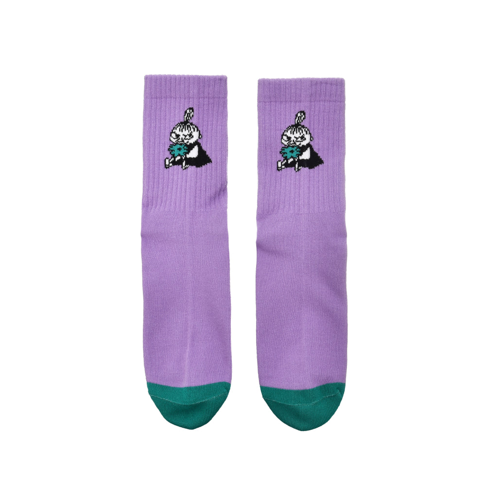 Little My Ladies Retro Socks Violet - Nordicbuddies - The Official Moomin Shop