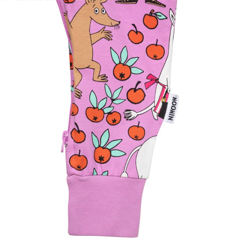 Moomin Apples Pyjamas Violet - Martinex - The Official Moomin Shop