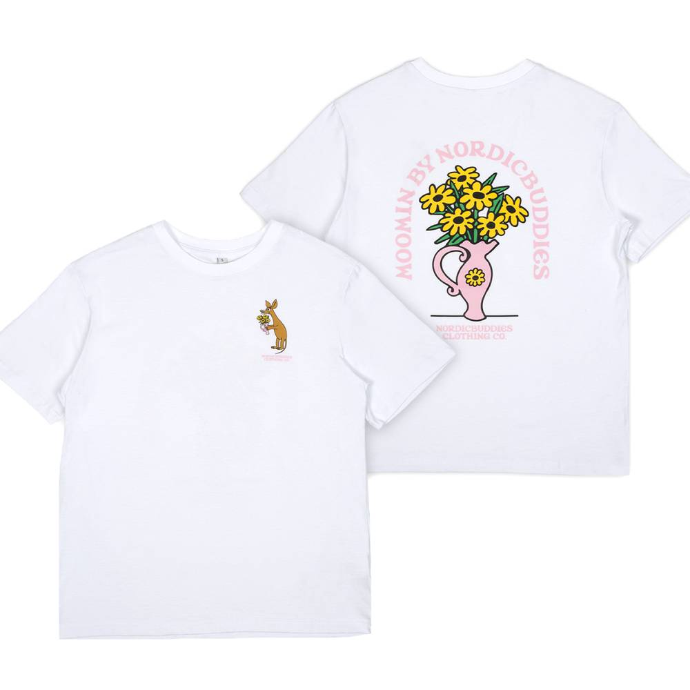 Sniff Shirt Ladies White - Nordicbuddies - The Official Moomin Shop