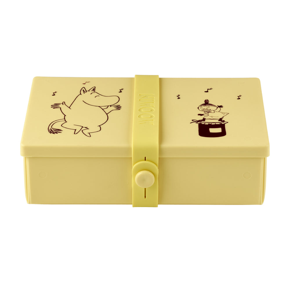 Moomin Citrus Lunch Box Yellow Low - Dsignhouse - The Official Moomin Shop
