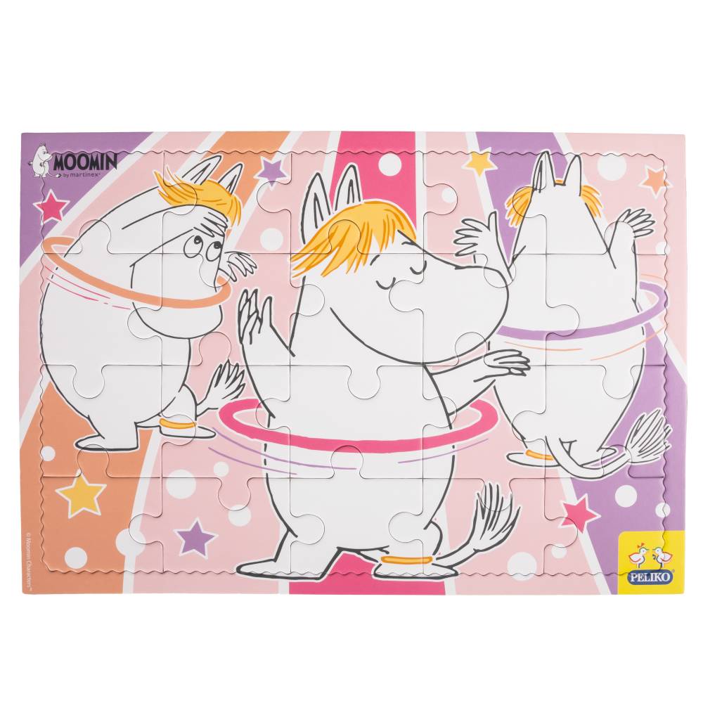 Moomin Jungle Puzzle A4 2set - The Official Moomin Shop