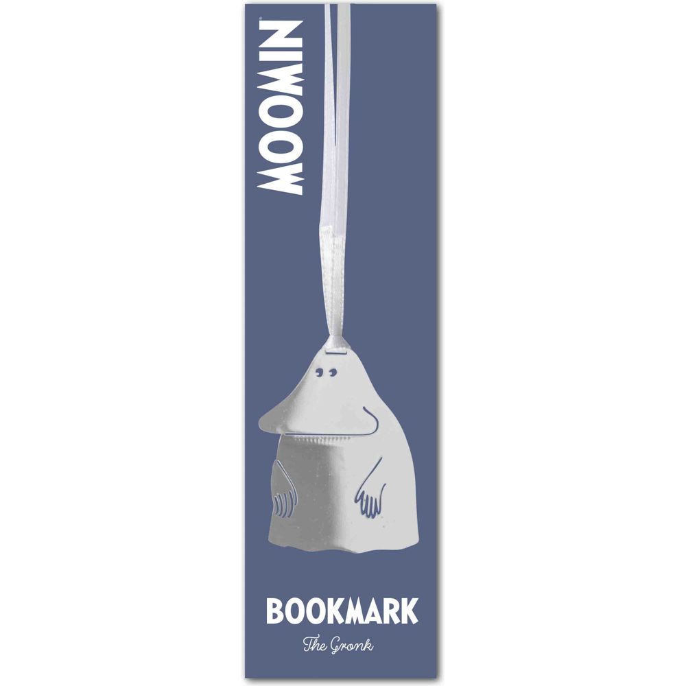 The Groke Bookmark Silver - The Official Moomin Shop
