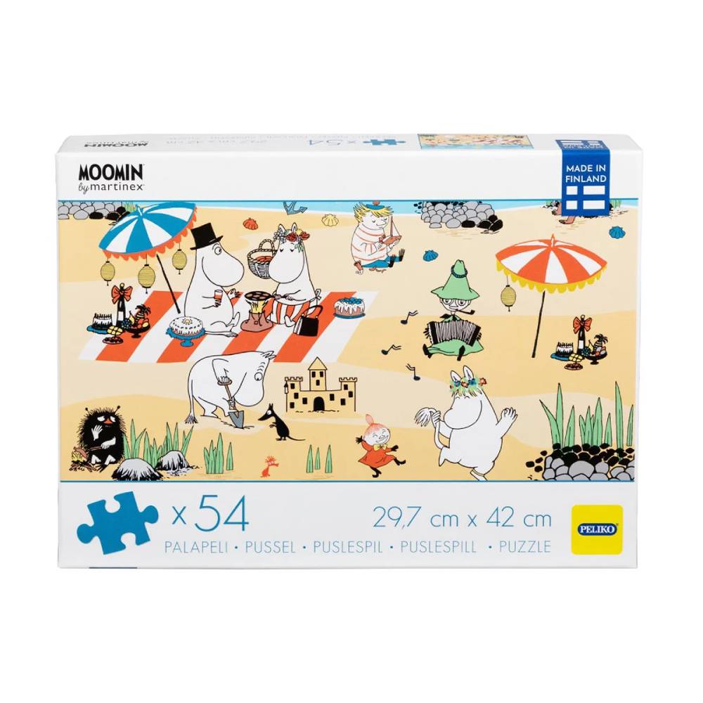 Moomin Beach Day Puzzle 54pcs – Martinex - The Official Moomin Shop