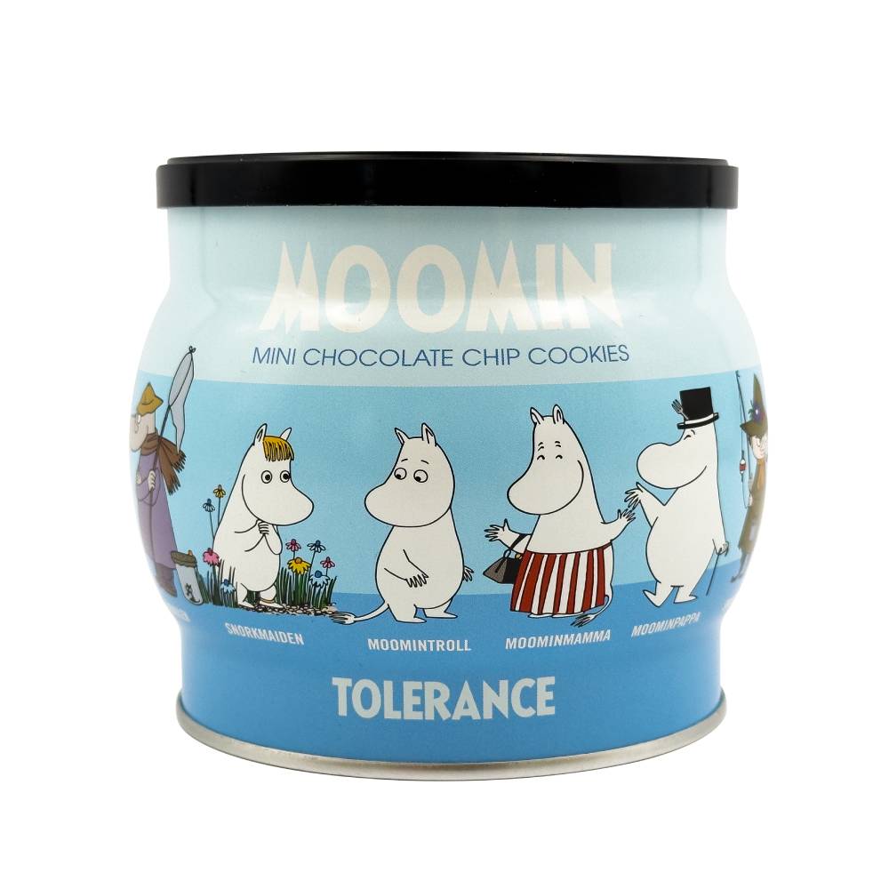 Moomin Chocolate Chip Cookie Tin 200g - House of Denmark - The Official Moomin Shop