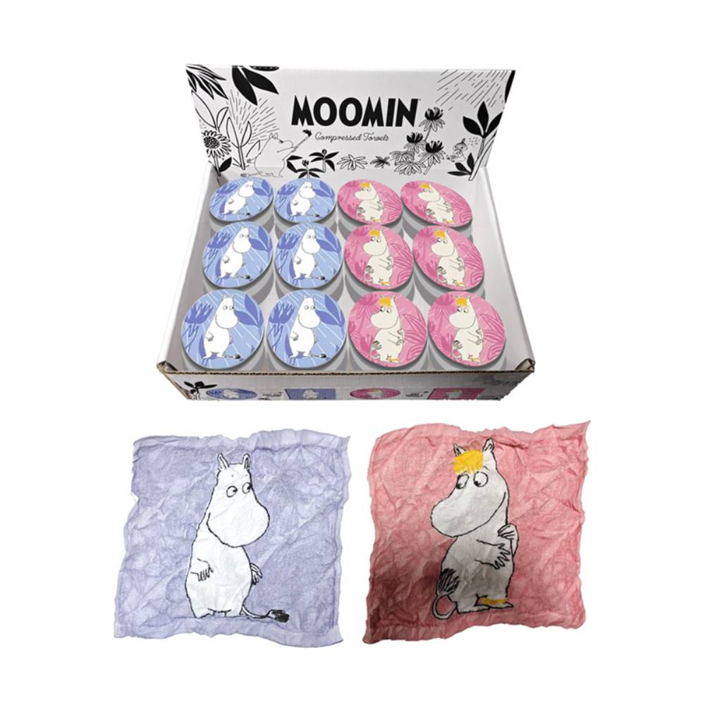 Moomin Tammi Compressed Travel Towel - The Official Moomin Shop
