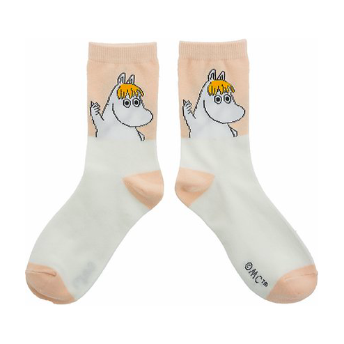 Snorkmaiden Socks 36-42 Beige - The Official Moomin Shop