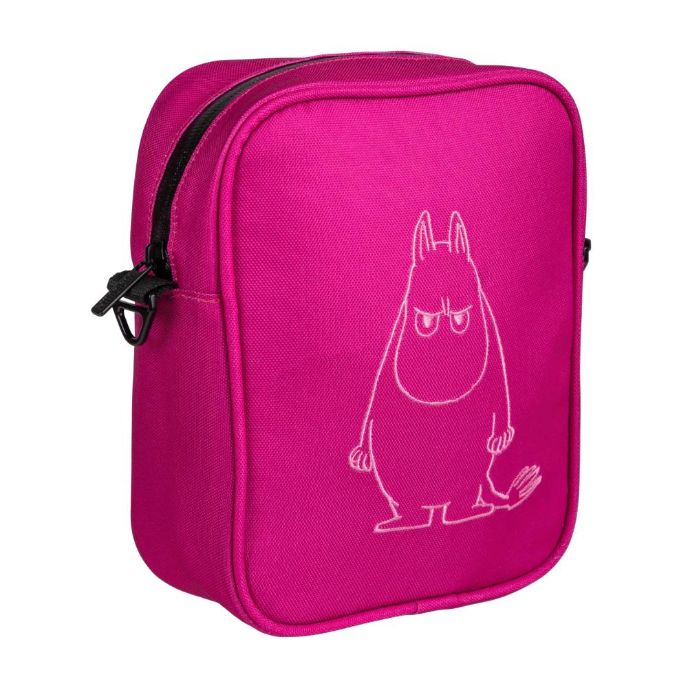 Moomintroll Angry Shoulder Bag Magenta - Martinex - The Official Moomin Shop