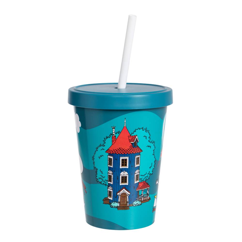 Moomin Home Yard Tumbler Cup Teal - Martinex - The Official Moomin Shop