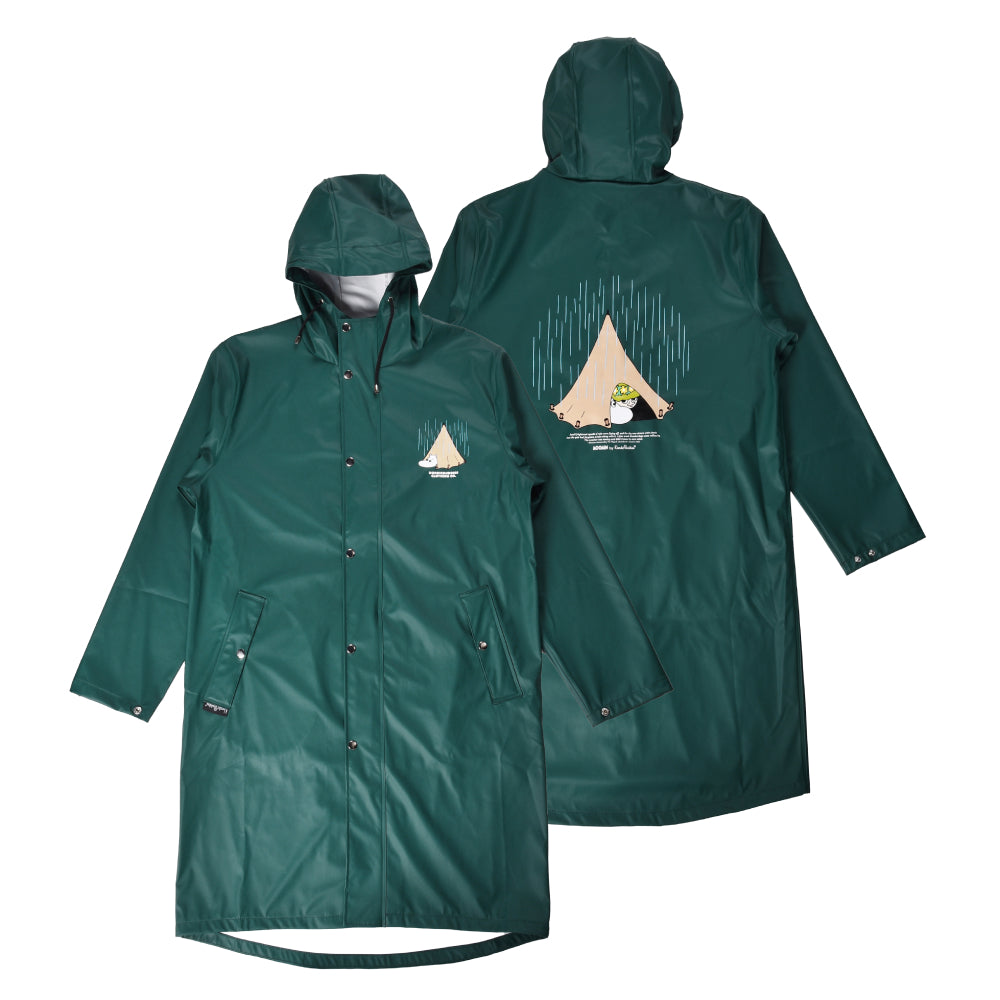 Moomintroll Rain Jacket Green - Nordicbuddies - The Official Moomin Shop