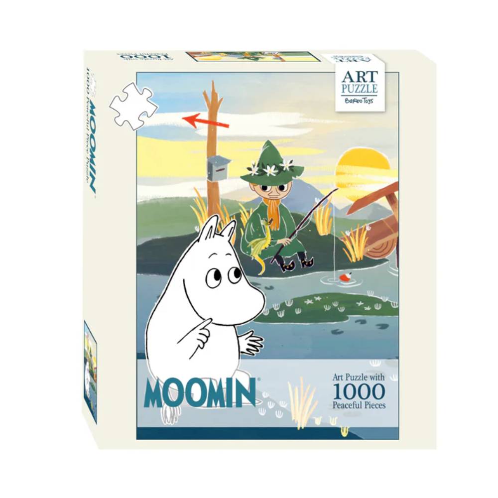 Moomin Fishing Art Puzzle 1000pcs - Barbo Toys - The Official Moomin Shop