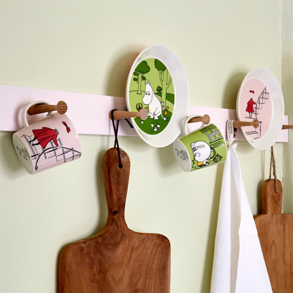 Ninny Plate 19cm Powder - The Official Moomin Shop