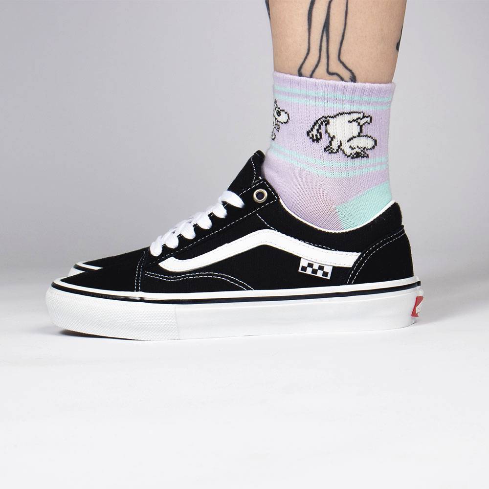 Moomintroll Retro Ankle Socks Lilac 36-42 - Nordisbuddies - The Official Moomin Shop