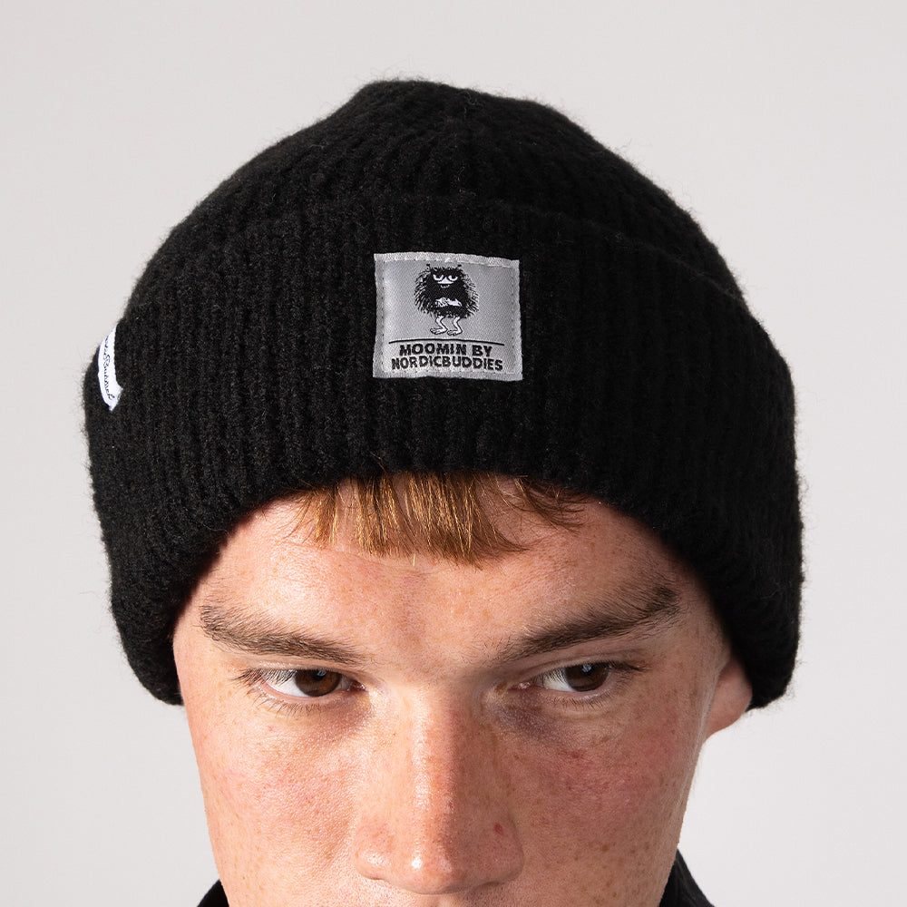 Stinky Beanie Adults Black - Nordicbuddies - The Official Moomin Shop