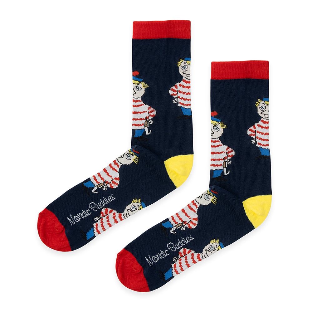 Too-Ticky Socks 36-42 Darkblue - The Official Moomin Shop