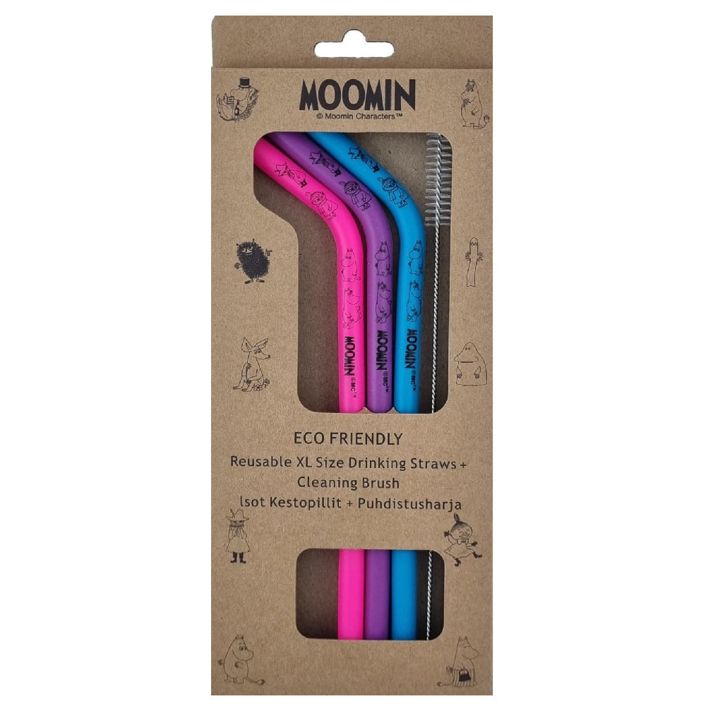 Moomin Drinking Straw 3-set XL - The Official Moomin Shop