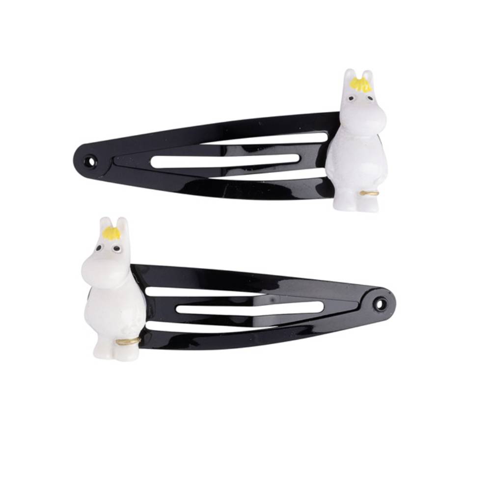 Snorkmaiden Hair Clips Black 2pcs - The Official Moomin Shop