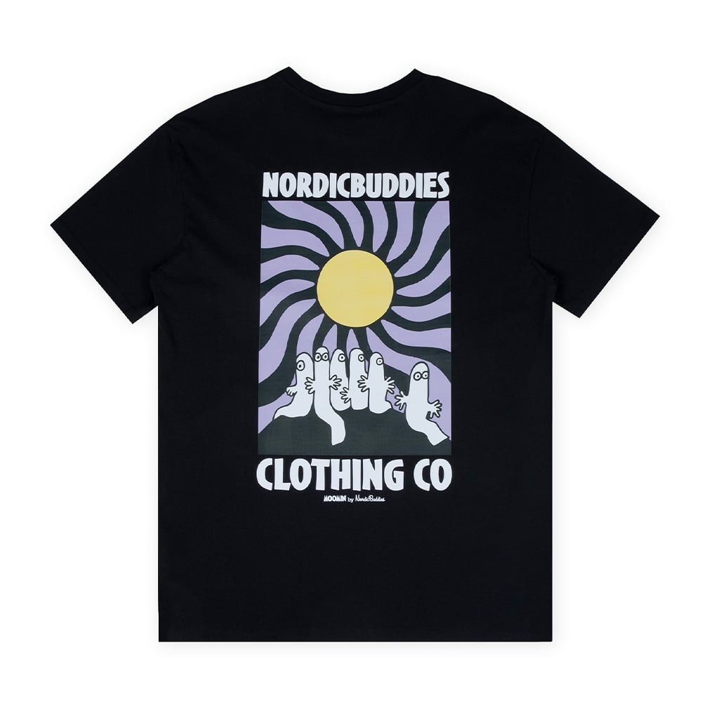 Hattifatteners T-shirt Black - Nordicbuddies - The Official Moomin Shop