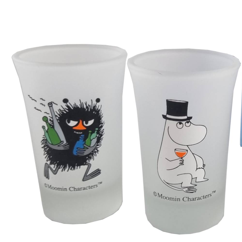 Moominpappa & Stinky Mini Tumbler 5cl 2-set - The Official Moomin Shop