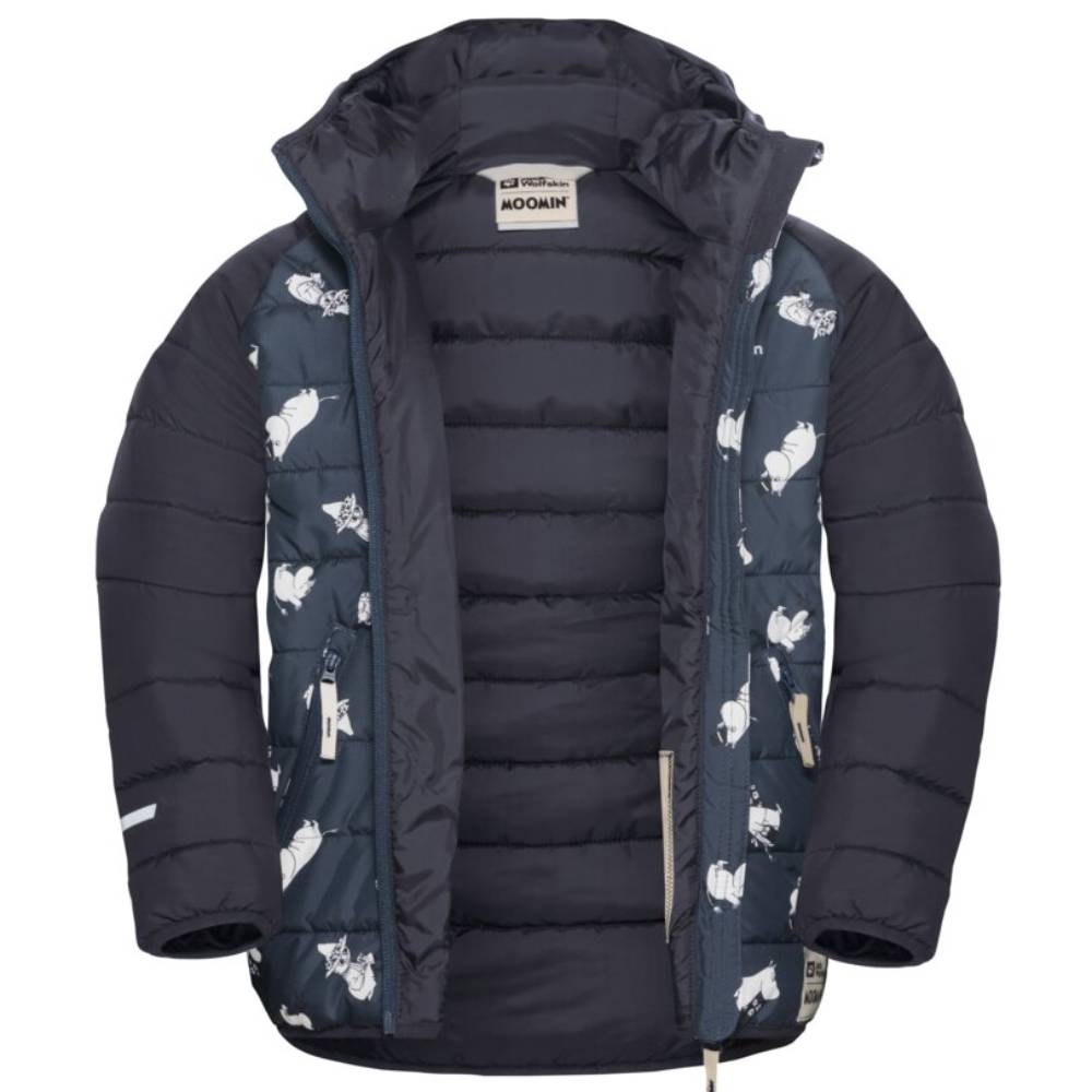 Moomintroll Puffer Jacket Blue - The Official Moomin Shop
