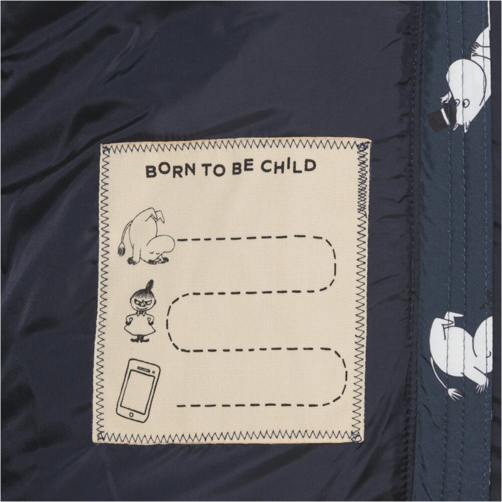 Moomintroll Puffer Jacket Blue - The Official Moomin Shop