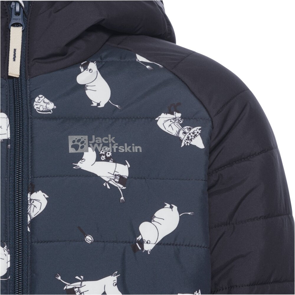 Moomintroll Puffer Jacket Blue - The Official Moomin Shop