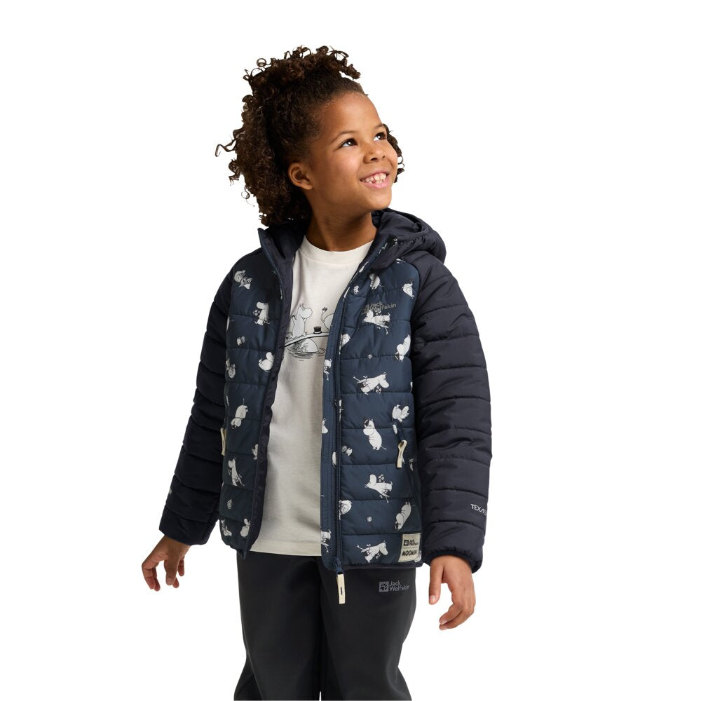 Moomintroll Puffer Jacket Blue - The Official Moomin Shop
