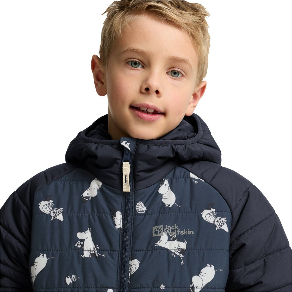 Moomintroll Puffer Jacket Blue - The Official Moomin Shop