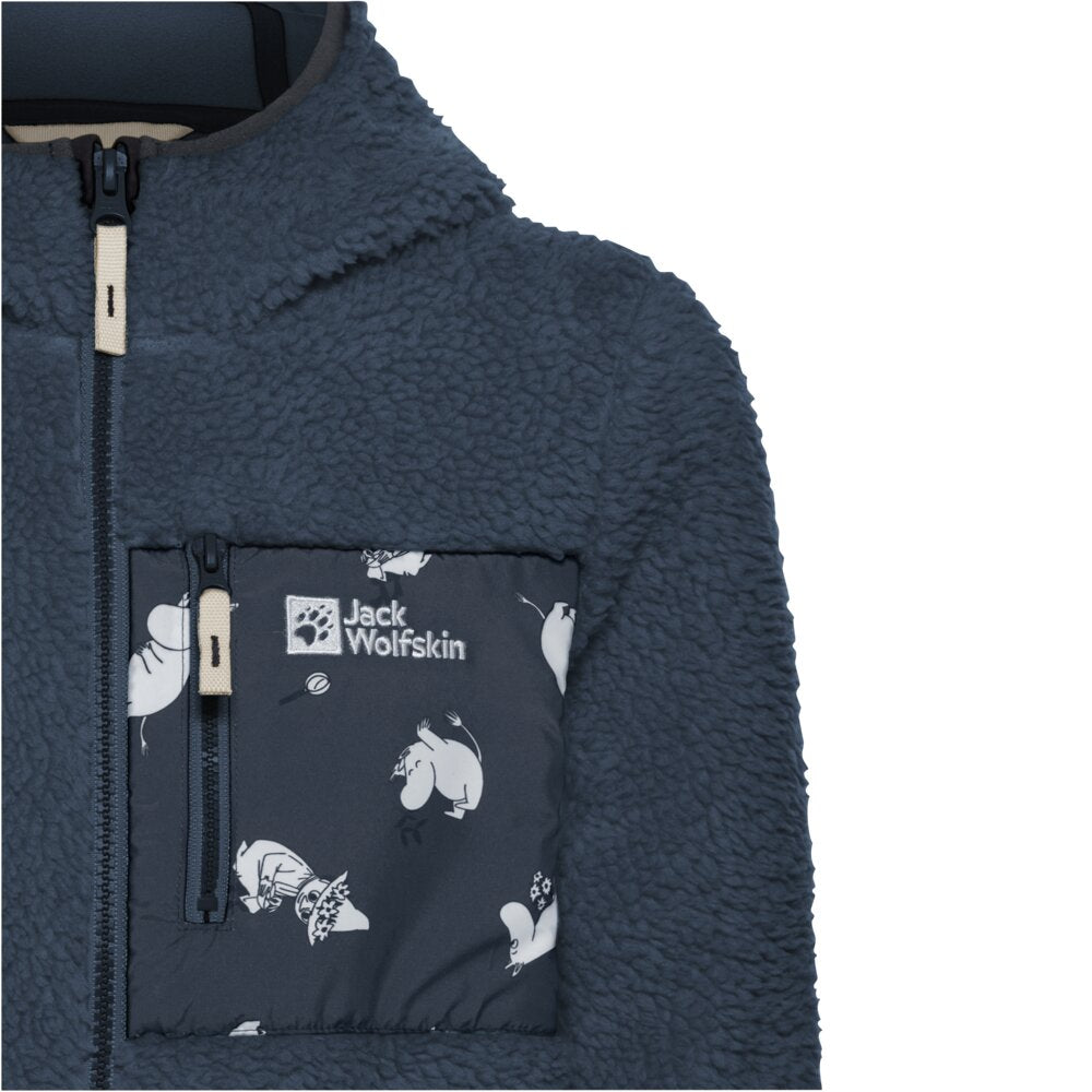 Moomintroll Fleece Jacket Blue - The Official Moomin Shop