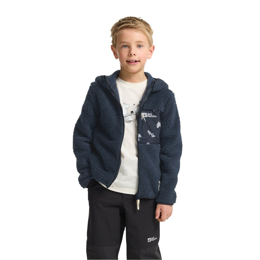 Moomintroll Fleece Jacket Blue - The Official Moomin Shop