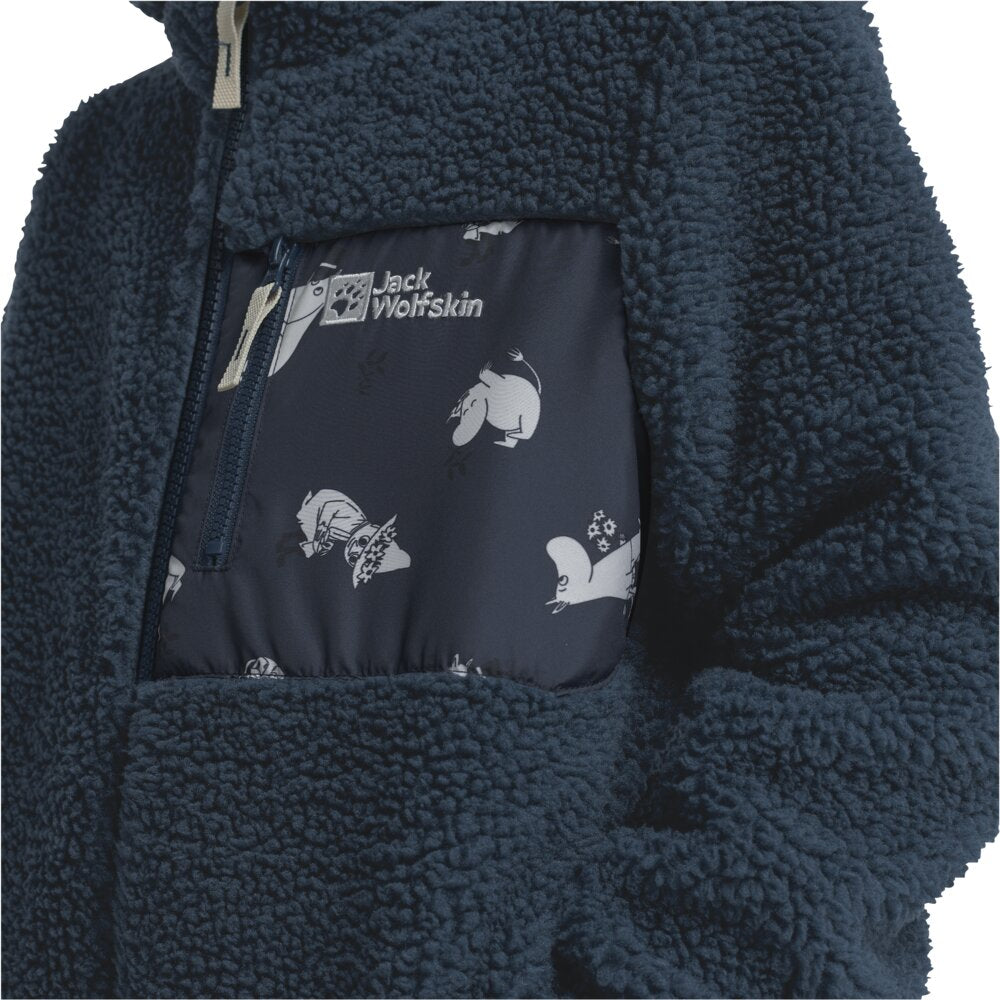 Moomintroll Fleece Jacket Blue - The Official Moomin Shop