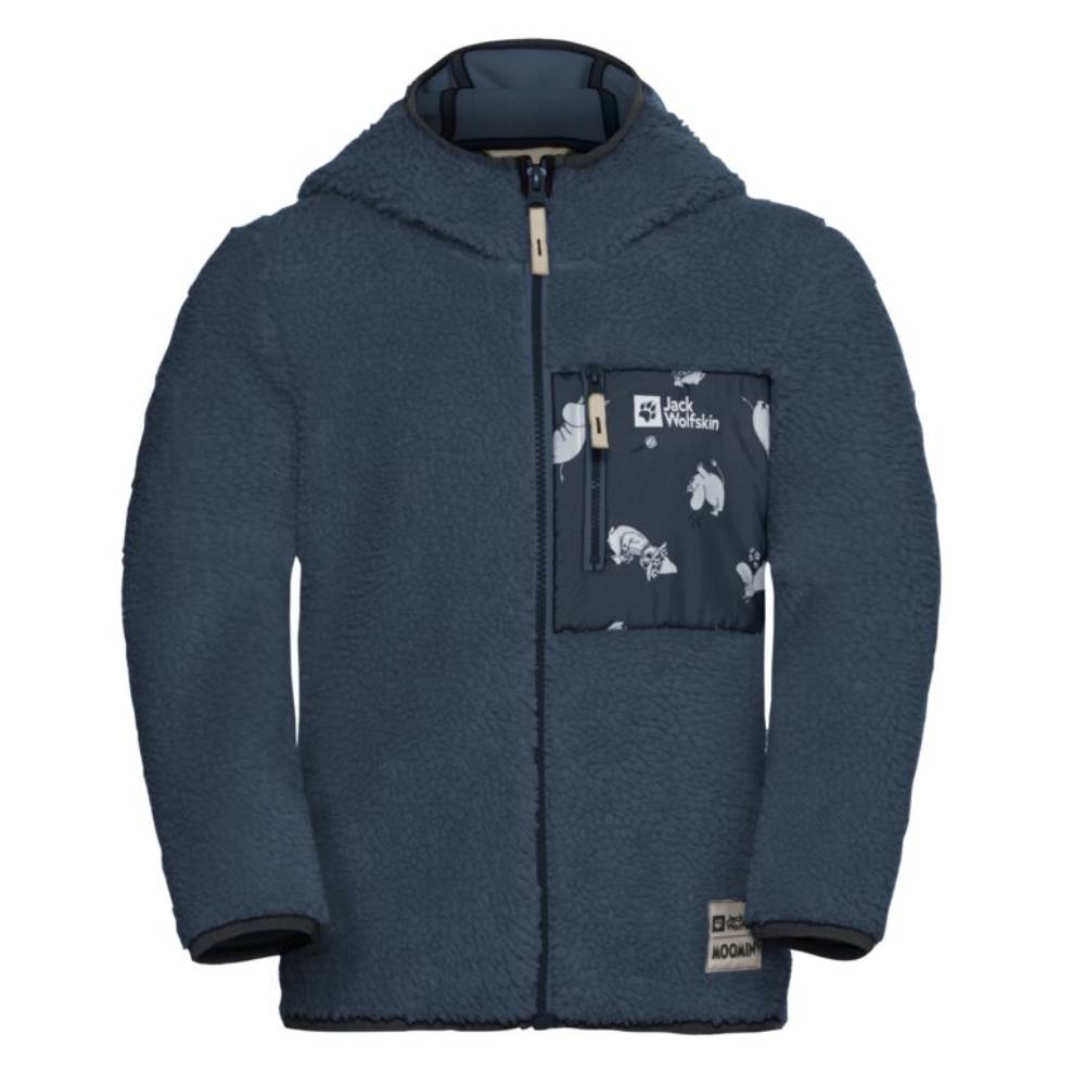 Moomintroll Fleece Jacket Blue - The Official Moomin Shop