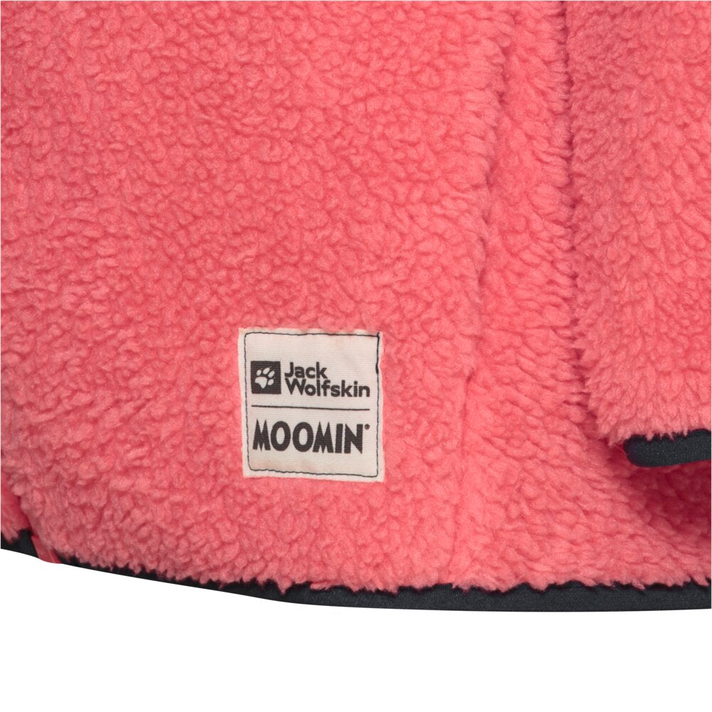 Moomintroll Fleece Jacket Coral - The Official Moomin Shop