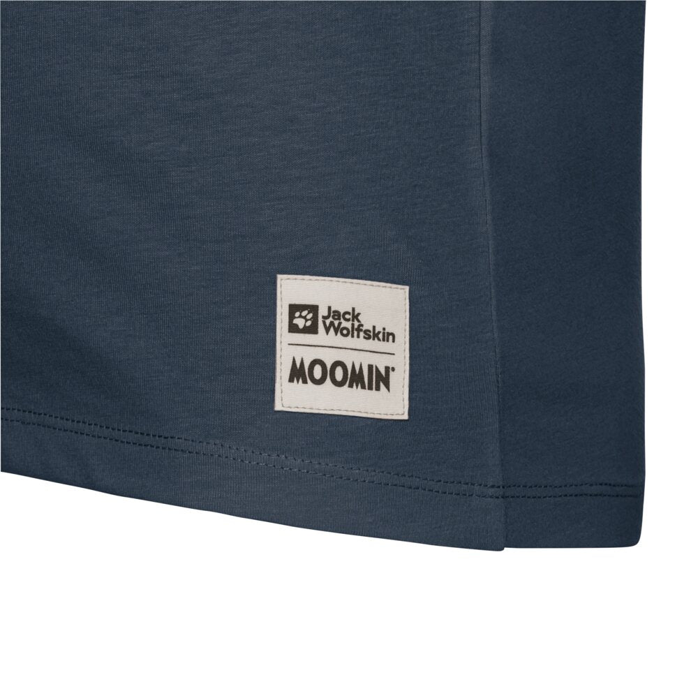 Moomin Swimming T-shirt Blue - The Official Moomin Shop