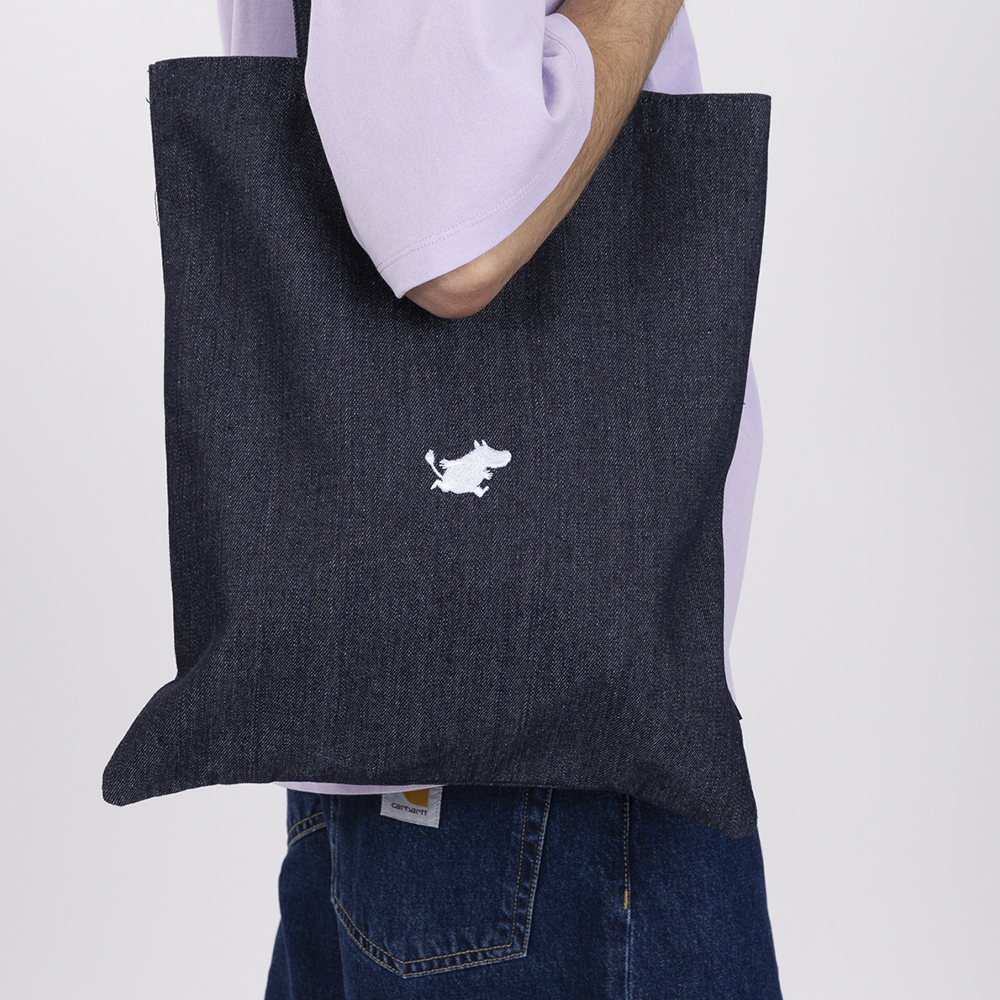 Moomintroll Classic Tote Bag Blue - The Official Moomin Shop