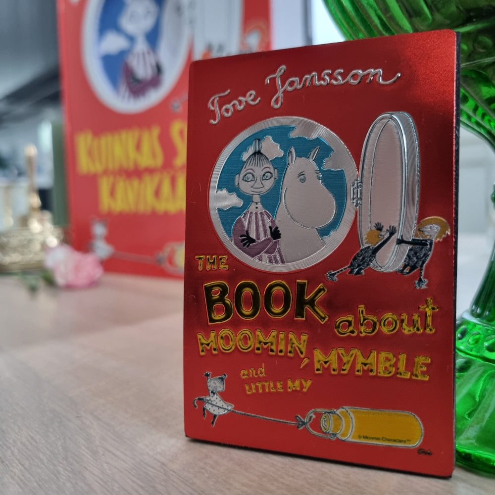 The Book About Moomin 2-Sided Magnet - TMF Trade - The Official Moomin Shop