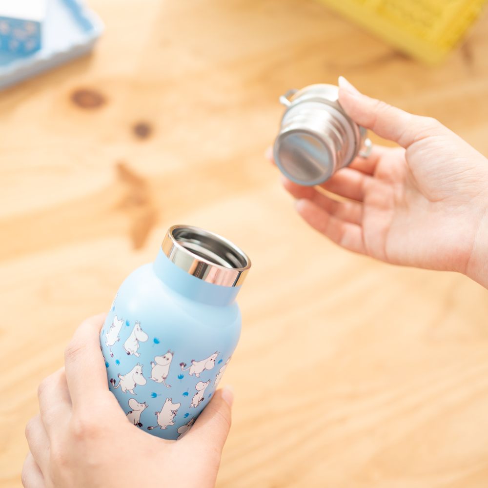 Moomintroll Water Bottle Lightblue - The Official Moomin Shop