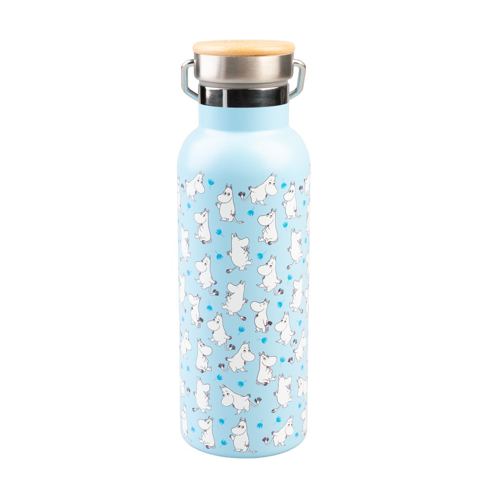 Moomintroll Water Bottle Lightblue - The Official Moomin Shop