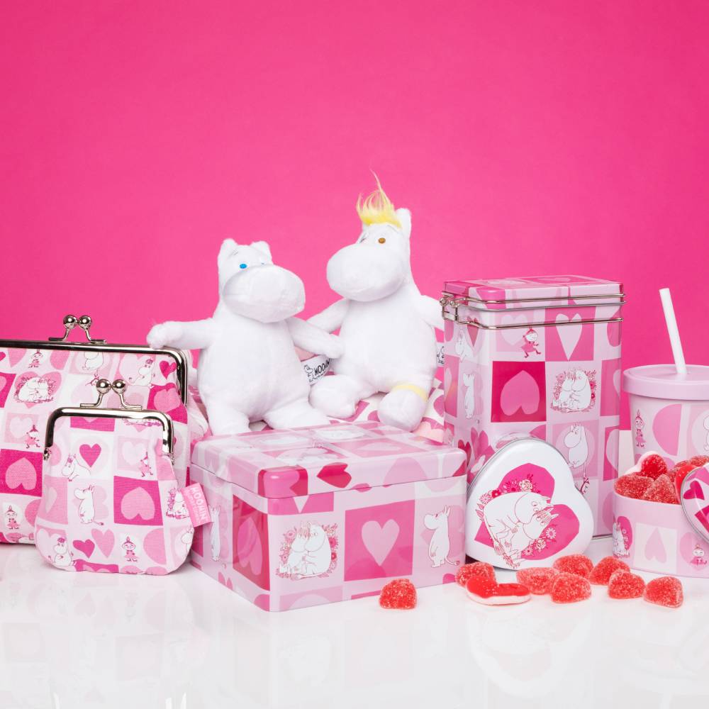 Moomin Beloved Heart Shaped Tin - Martinex - The Official Moomin Shop