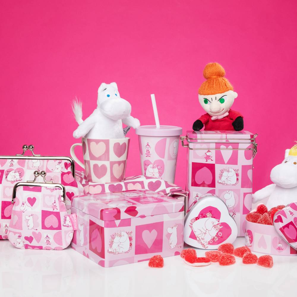 Moomin Beloved Heart Shaped Tin - Martinex - The Official Moomin Shop