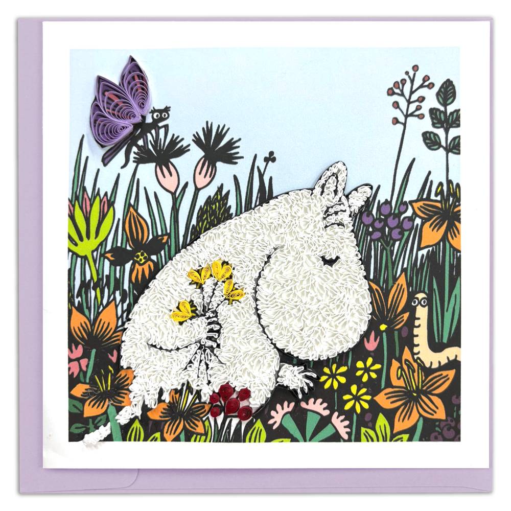Moomin Flowers Greeting Card - The Official Moomin Shop