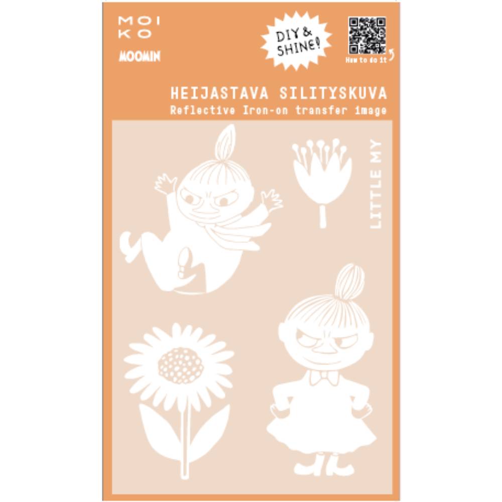 Little My Trickster Reflective Textile Image - The Official Moomin Shop