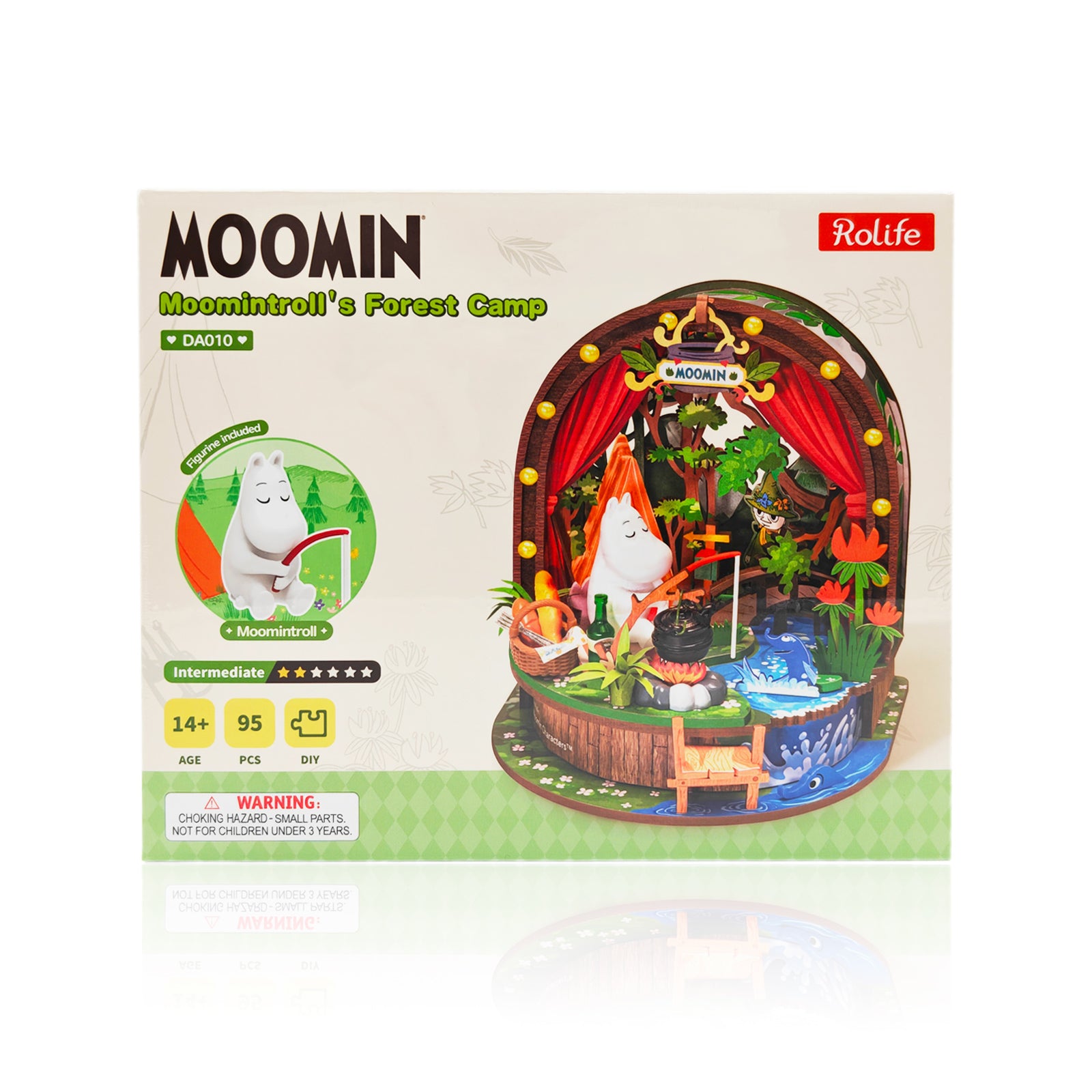 Moomintroll's Forest Camp DIY 3D Dollhouse - The Official Moomin Shop