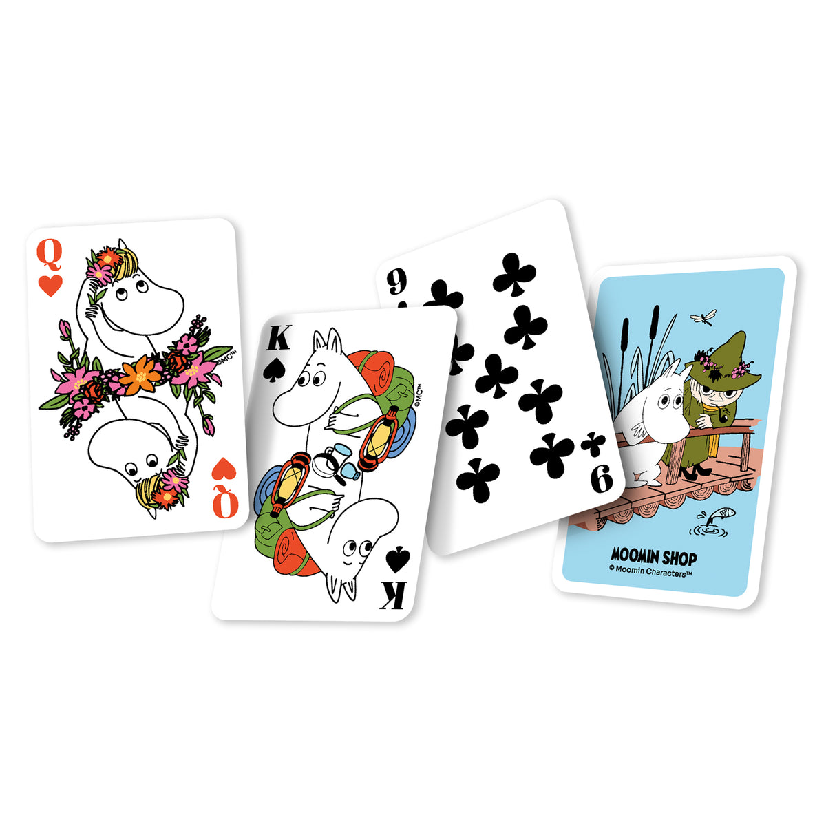 Moomintroll & Snufkin Playing Cards - The Official Moomin Shop